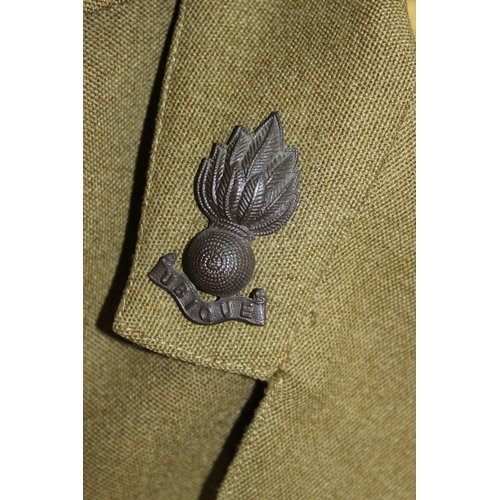 150 - Army Jacket with Royal Engineers Insignia