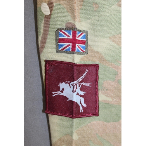 152 - British Army Cameo Shirt with Para Insignia