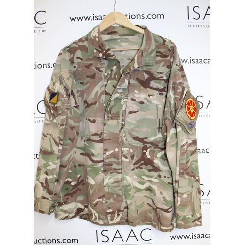 154 - Army Cameo Shirt with Insignia