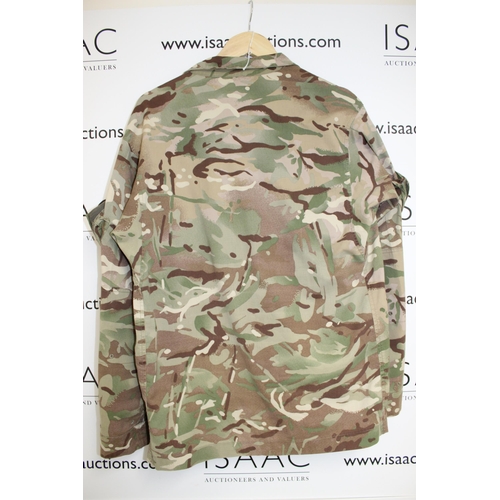 154 - Army Cameo Shirt with Insignia