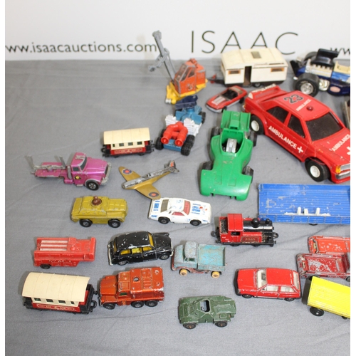 602 - Quantity Of Die-Cast/Plastic & Other Vehicles Inc-
Lone Star
Matchbox
Corgi
Fisher Price
Etc