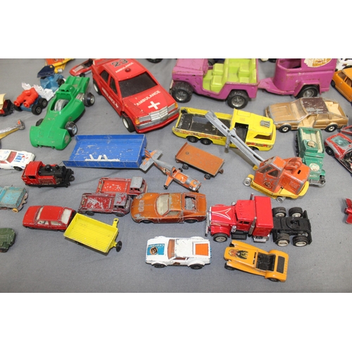 602 - Quantity Of Die-Cast/Plastic & Other Vehicles Inc-
Lone Star
Matchbox
Corgi
Fisher Price
Etc