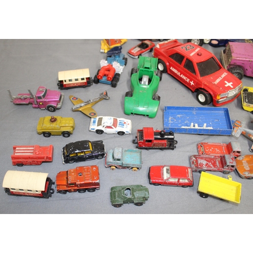 602 - Quantity Of Die-Cast/Plastic & Other Vehicles Inc-
Lone Star
Matchbox
Corgi
Fisher Price
Etc