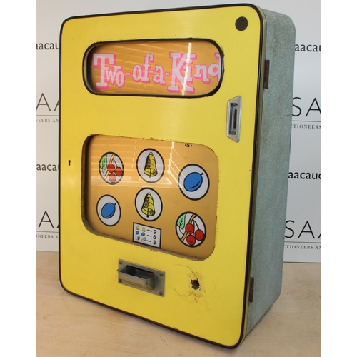 470 - Vintage Light Up Fruit Machine - Stands 67cm x 51cm approx - Collection Only - Does not work.