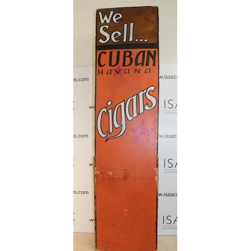 32 - Wooden Advertising Display Stand from Ex OddBin Wine Merchant - Stands 130cm approx tall - Collectio... 