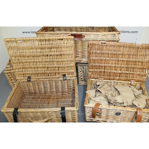 35 - Five Wicker Baskets
Largest-53/36cm
Collection Only