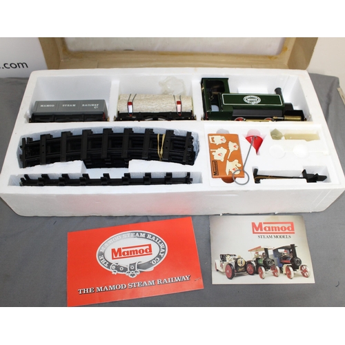 474 - Boxed Momod Steam Railway Set Untested