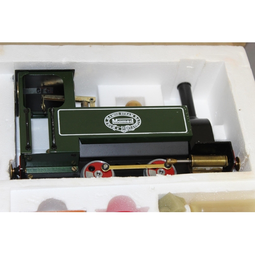 474 - Boxed Momod Steam Railway Set Untested