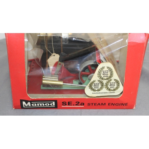 476 - Boxed Mamod SE.2a Steam Engine Untested