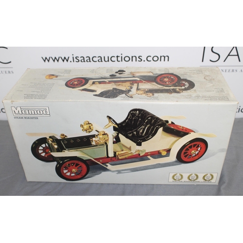 478 - Boxed Mamod Steam Roadster SA1 Model Untested