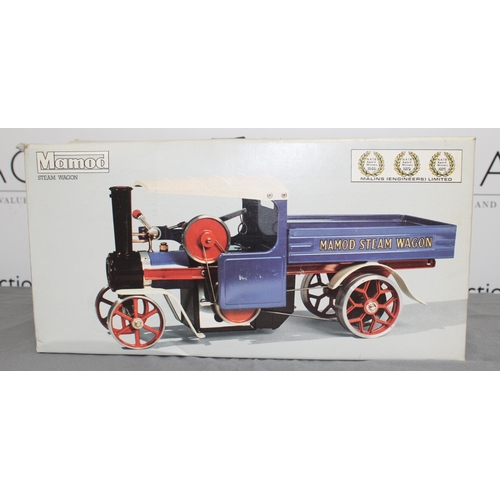 479 - Boxed Mamod Steam Wagon Untested