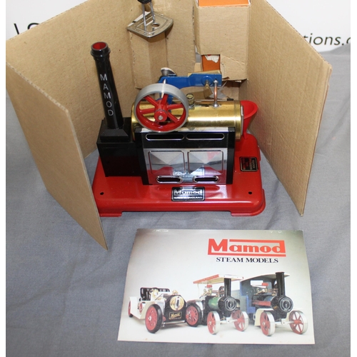 480 - Boxed Mamod Steam Engine SP2