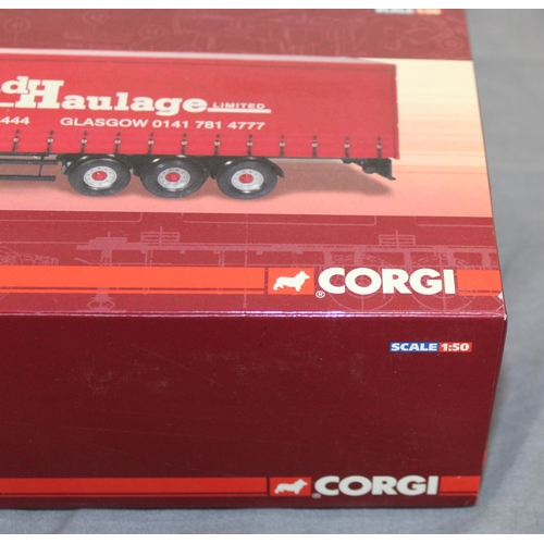 483 - BOXED HAULIERS OF RENOWN LIMITED EDITION CORGI CC14008 VOLVO FH CURTAINSIDE HIGHLAND HAULAGE