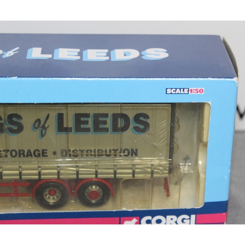 488 - BOXED CORGI LIMITED EDITION CC13613-DAF CF CURTAINSIDE-J.LONG & SONS (HAULAGE)LTD