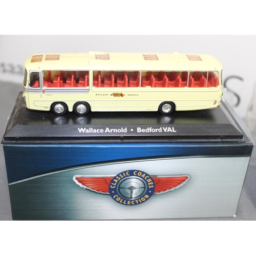 489 - THREE BOXED EDITIONS ATLAS COLLECTIONS BUSES/COACHES