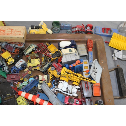 500 - Large Quantity Of Diecast Vehicles ETC & Accessories Some Boxed
TRAY NOT INCLUDED