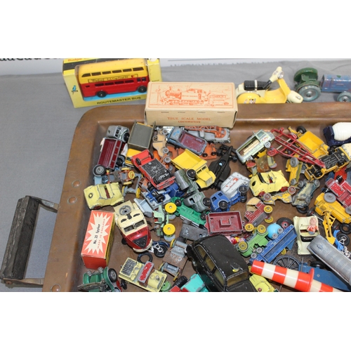 500 - Large Quantity Of Diecast Vehicles ETC & Accessories Some Boxed
TRAY NOT INCLUDED