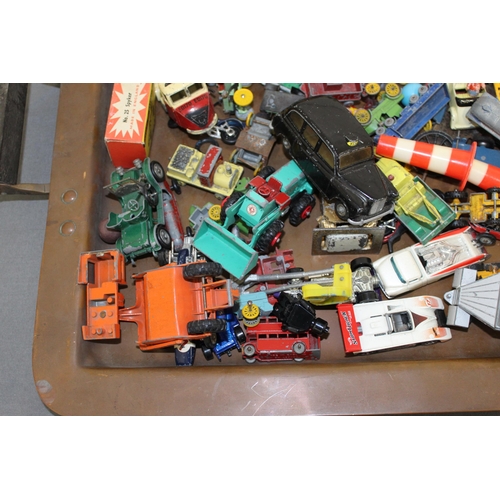 500 - Large Quantity Of Diecast Vehicles ETC & Accessories Some Boxed
TRAY NOT INCLUDED