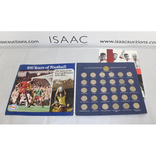 47 - F.A.Cup Centenary 1872-1972 Medals Collection And Official England Squad Medal Collection  2004
All ... 