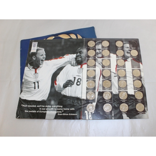 47 - F.A.Cup Centenary 1872-1972 Medals Collection And Official England Squad Medal Collection  2004
All ... 