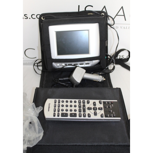 176 - Model GCE 5001DVD Home And Go DVD/CD Player With Monitor Untested
All Proceeds Go To Charity