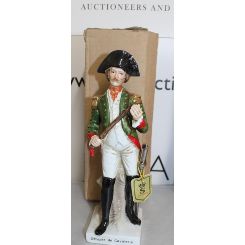 78 - 5 Boxed Saxony Military Figures French Inspired
Height 23cm
COLLECTION ONLY