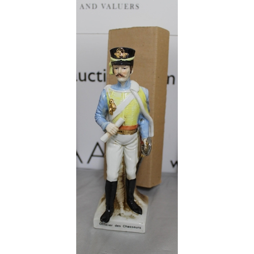 78 - 5 Boxed Saxony Military Figures French Inspired
Height 23cm
COLLECTION ONLY