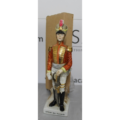 78 - 5 Boxed Saxony Military Figures French Inspired
Height 23cm
COLLECTION ONLY