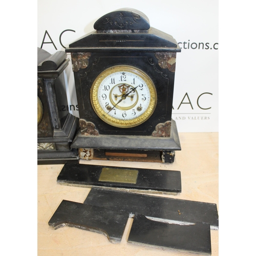 125 - 3 Mantle Clocks All Various Conditions All Untested
Height Of Tallest 35.5cm
COLLECTION ONLY