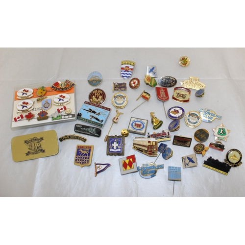 65 - A Quantity Of Collectable Badges