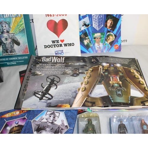 66 - A Large Quantity Doctor Who Collectable Items, Including Thirty years of A Time Lord