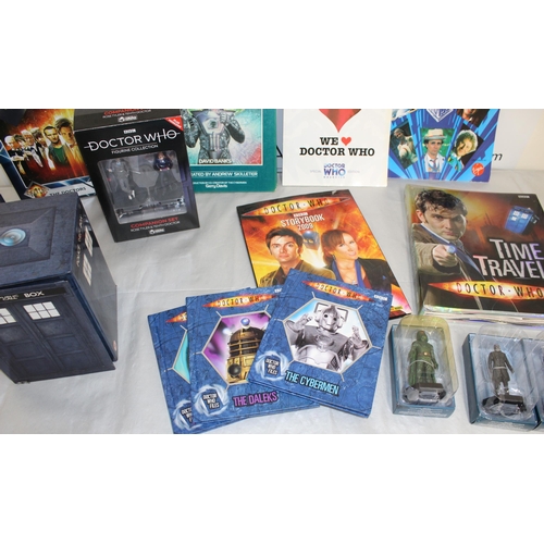 66 - A Large Quantity Doctor Who Collectable Items, Including Thirty years of A Time Lord