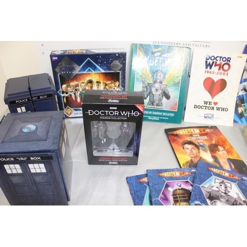 66 - A Large Quantity Doctor Who Collectable Items, Including Thirty years of A Time Lord