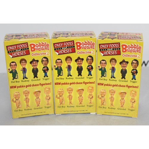 578 - 3 Boxed Only Fools And Horses Bobble Buddy'S
Including Gold Rodney