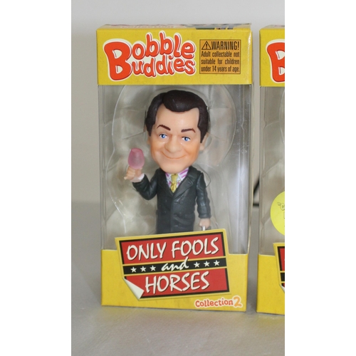 578 - 3 Boxed Only Fools And Horses Bobble Buddy'S
Including Gold Rodney