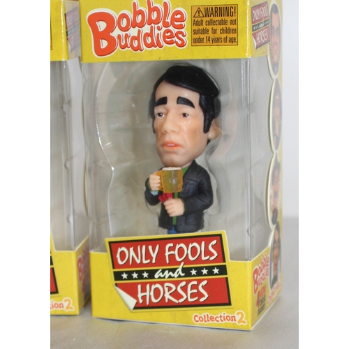 578 - 3 Boxed Only Fools And Horses Bobble Buddy'S
Including Gold Rodney