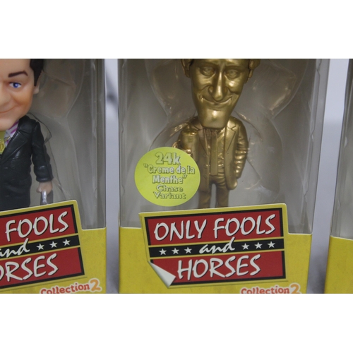 578 - 3 Boxed Only Fools And Horses Bobble Buddy'S
Including Gold Rodney