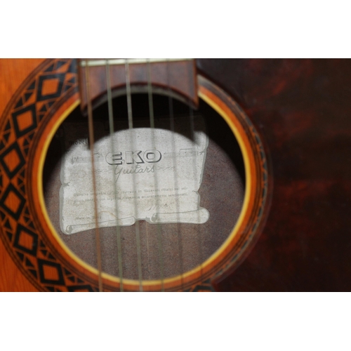 165 - EKO Acoustic Guitar In A Case/ Italian

Collection Only