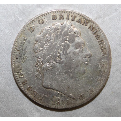 222 - 1818 King George III Crown Coin