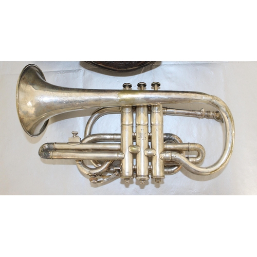 167 - Trumpet In Case By Boosey & Co