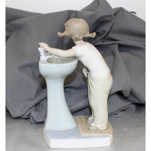 97 - Lladro Girl At Sink Figurine Height-19cm
COLLECTION ONLY