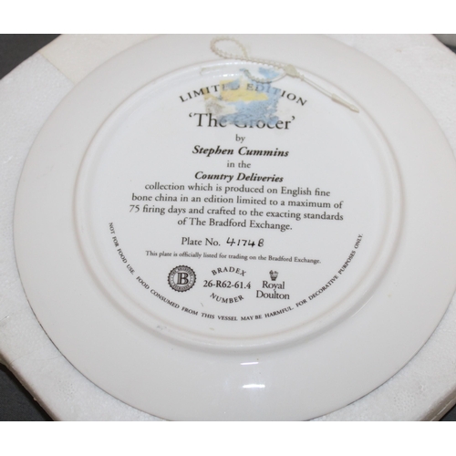 104 - Four Collectable Royal Doulton Plates With Certificates Two In Packaging Two Without
COLLECTION ONLY