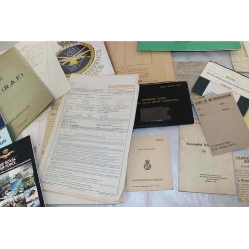 206 - Military Ephemera In A Box