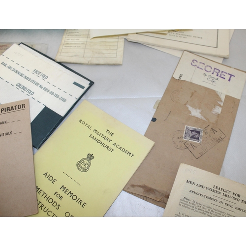 206 - Military Ephemera In A Box