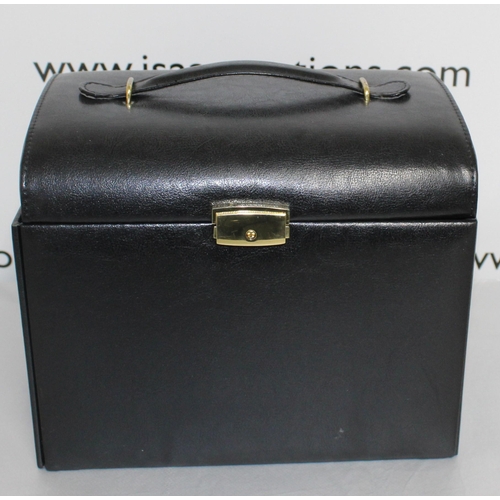 368 - A Carry Case Jewellery Box Containing Jewellery Items