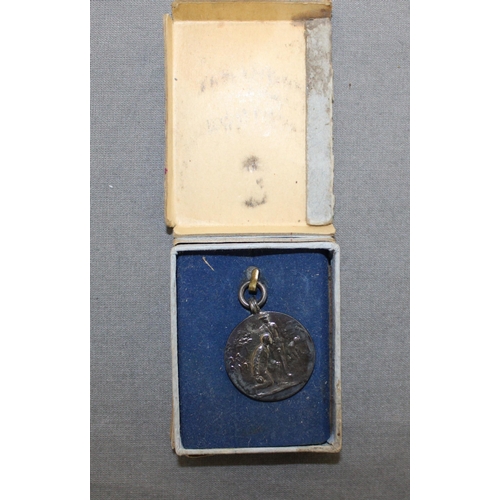 407 - Stamped Sterling Silver Fob Boxed