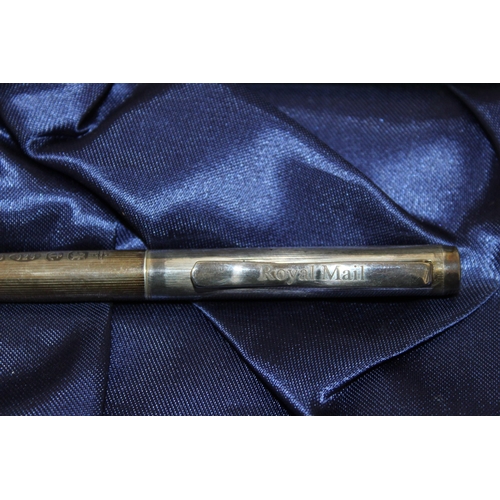 418 - Boxed Royal Mail Silver Hallmarked Ball Point Pen