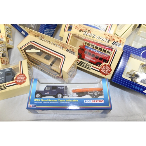 649 - A Large Quantity Of Boxed Collectable Vehicles
Including Days Gone/Corgi/LLedo/Etc