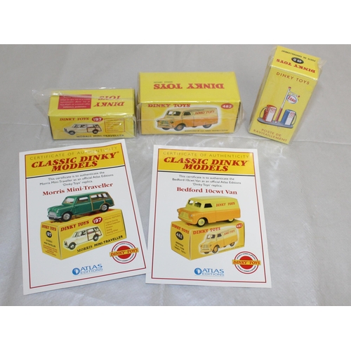 651 - 3 x Boxed And Sealed Dinky Toys Cars And Accessory