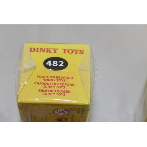 651 - 3 x Boxed And Sealed Dinky Toys Cars And Accessory